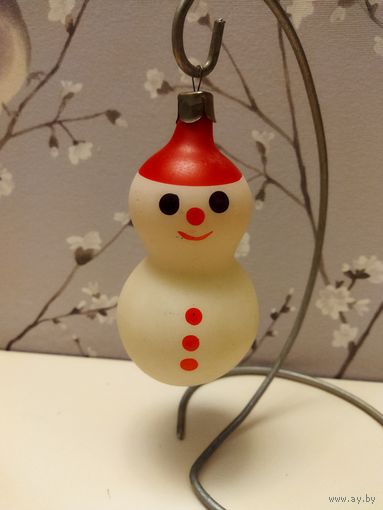Елочная игрушка снеговик
