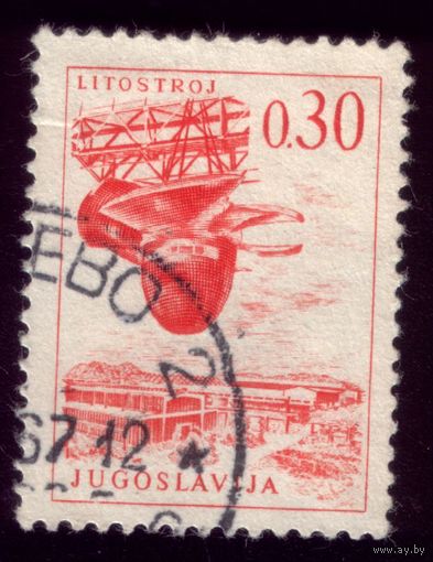 1 марка 1966 год Югославия 1156