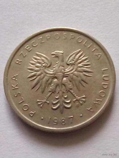 Польша 10 злотых 1987 г.