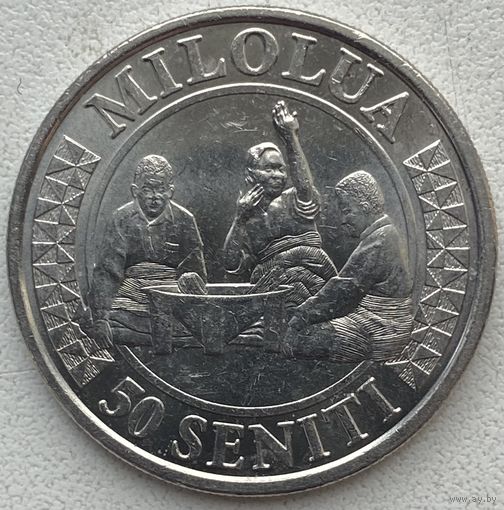 Тонга 50 сенити 2015 г.