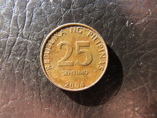 Филиппины. 25 сентимов. 2004. С 20 копеек. Распродажа коллекции. Смотрите другие лоты.