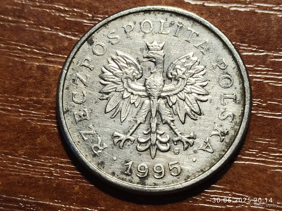 Польша 1 злотый 1995