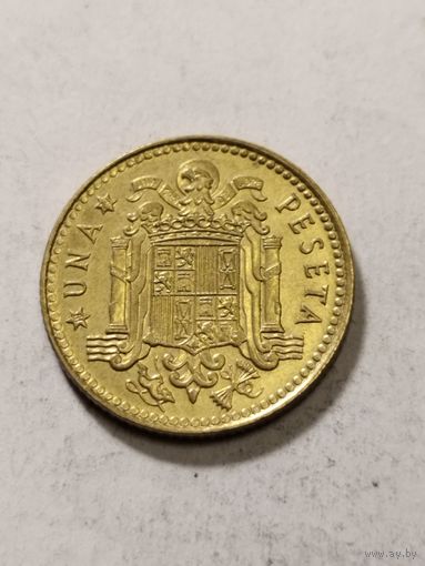 Испания 1 песета 1975(79)