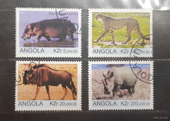 Ангола. 1999 год. Фауна (686)