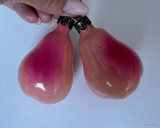 Елочная игрушка Груша СССР Цена за все