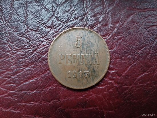 5 пенни 1917 г.