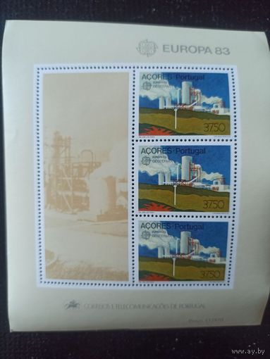Португалия. Азоры. 1983. EUROPA .Блок
