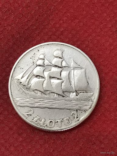 2 Злотых.1936г.