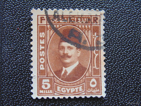 Египет 1927 г. Король Фуад I.