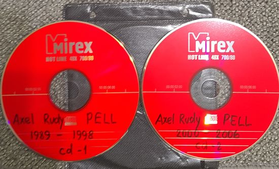 CD MP3 AXEL RUDY PELL - 2 CD.
