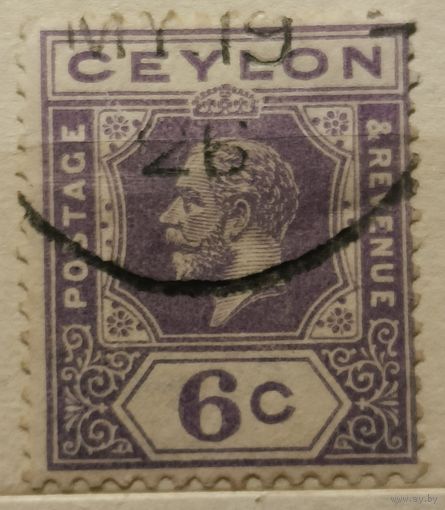 Цейлон 1922г. Британские колонии