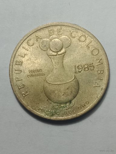 Колумбия 20 песо 1985 года .