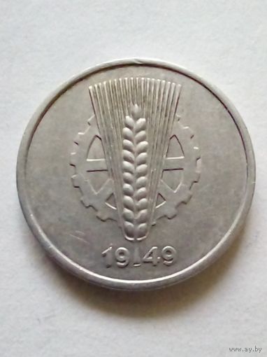 ГДР 5 пфеннигов 1949А