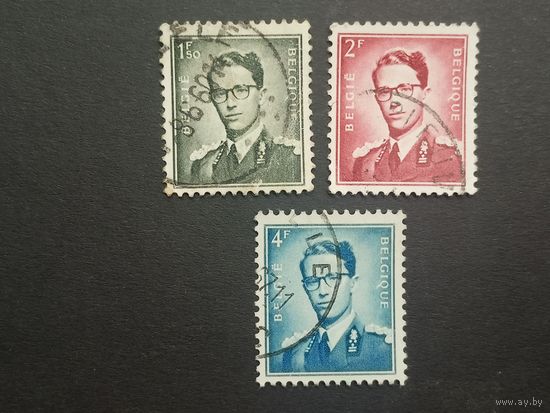 Бельгия 1953. Король Бодуэн. Полная серия