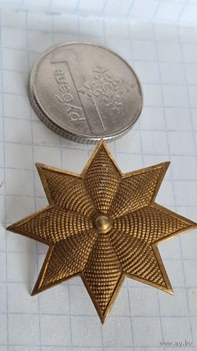 С 1 РУБЛЯ ! МЕДАЛЬ КОКАРДА ЗНАК ЭМБЛЕМА ЯПОНИЯ 1939 -1945 годы