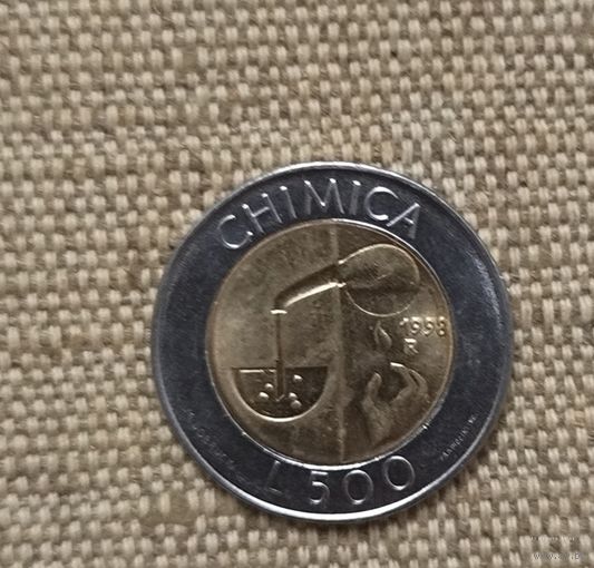 Сан-Марино 500 лир, 1998