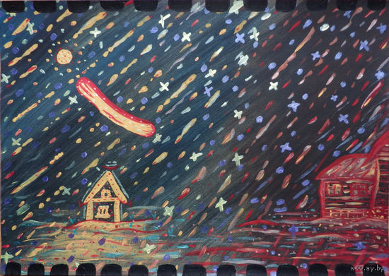 Как кино,  смешанная техника, 2007, Котов Олег