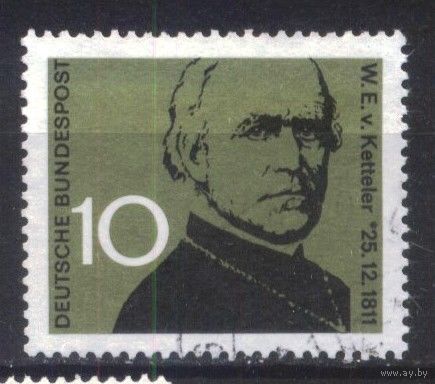 ГЕРМАНИЯ, ФРГ - 1961 [Mi. 374]  Гашеная (DE04)