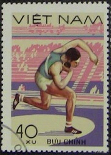 Марка Вьетнам 1978 год Спорт. Марка из серии. Гашеная.