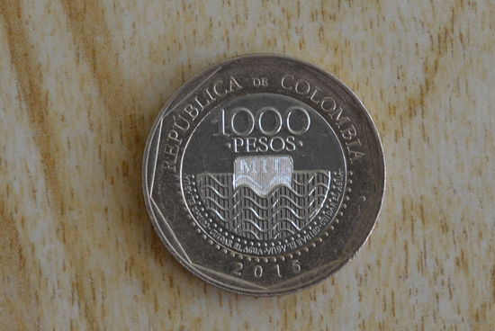 Колумбия 1000 песо 2015