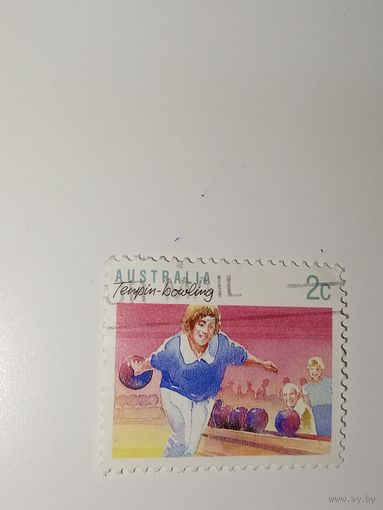 Австралия год 1989.  Боулинг