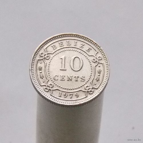 Белиз  10 центов 1974