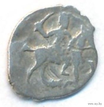 Денга 1584-1598 г. Федор Иоаннович (Блаженный) Московский двор _состояние XF