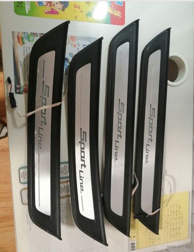 Накладки на пороги BMW 5 (G-30, G-31)