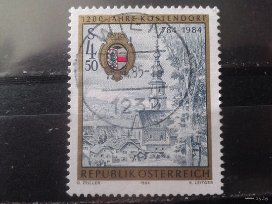 Австрия 1984 1200 лет городу, герб