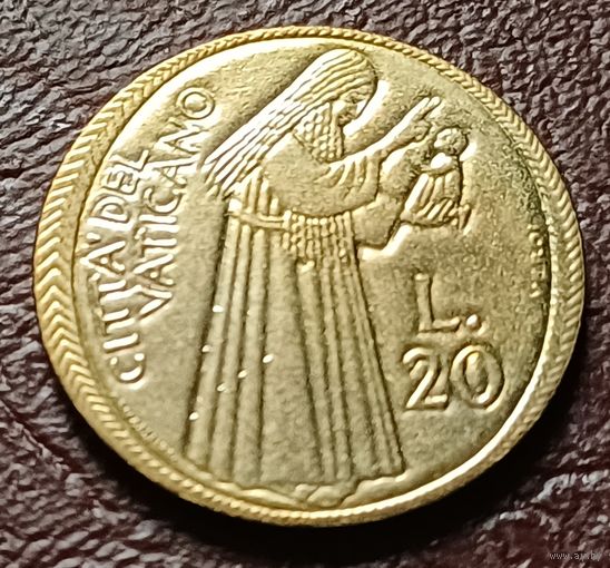 Ватикан 20 лир, 1975 Священный год     ( 2-4-7 )