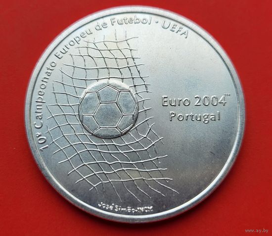 1000 эскудо 2001 Португалия Чемпионат Европы по футболу 2004, Португалия! Серебро 27 грамм 500 пробы 0,434 унции! ВОЗМОЖЕН ОБМЕН!