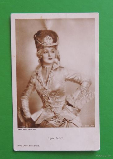 Открытка "Дама", Берлин, 1939 г.