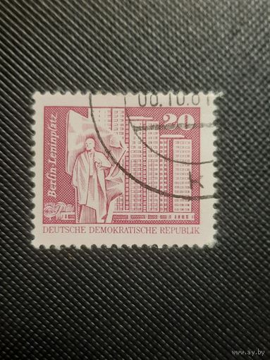 ГДР. Стандарт(малый формат). 1973г. гашеная