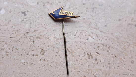 Знак (значок, фрачник) Эмблема с аббревиатурой "EXPRESS" [оригинал [SD1]