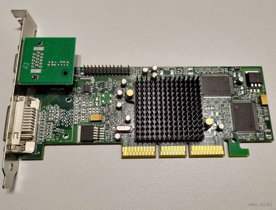 AGP видеокарта Matrox Millennium G550