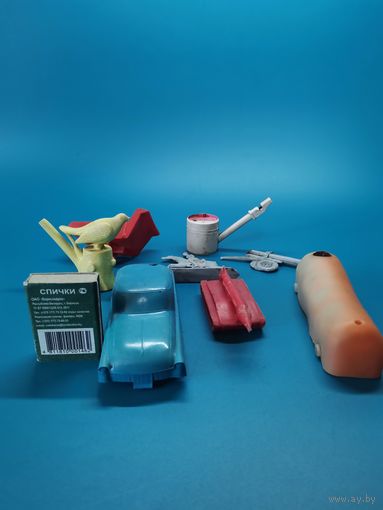 Игрушки СССР под реставрацию. 8 ед. одним лотом.