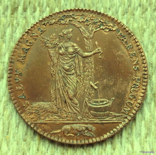 США 1 цент 1796 года. Французская колония Касторленд - пролог мультфильму сериалу диснея "Кристофер Робин". Предложи свою цену или обмен!