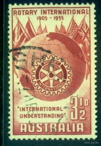 Австралия - 1955 [Mi. 251] Гашеная (AU03)