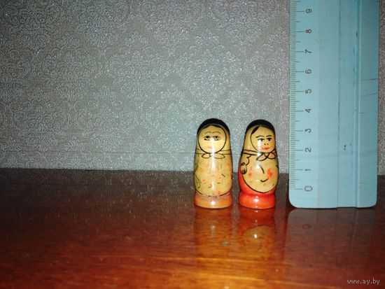 2 матрёшки времен СССР