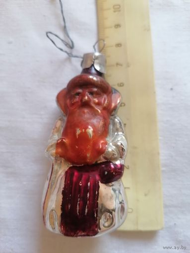 Ёлочная игрушка ДЕД МОРОЗ СССР 0114