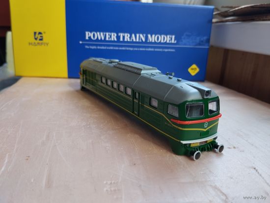 Кузов тепловоза М-62 китайский. Н0-1-87.