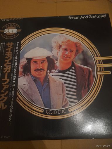 SIMON AND GARFUNKEL  " GOLD DISC"  LP   JAPAN  CBS/SONY 26AP-1301 NM/NM
