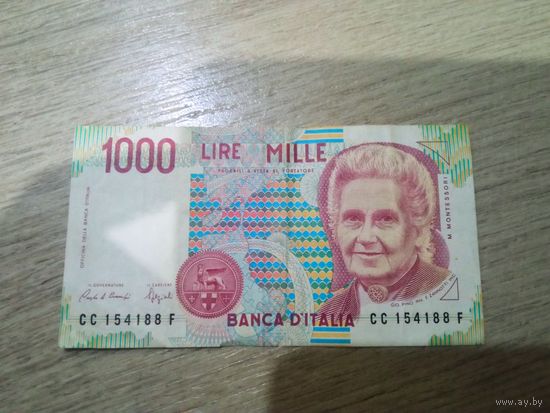 1000 лир Италия