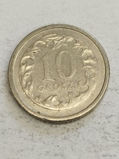Польша 10 грошей 2006
