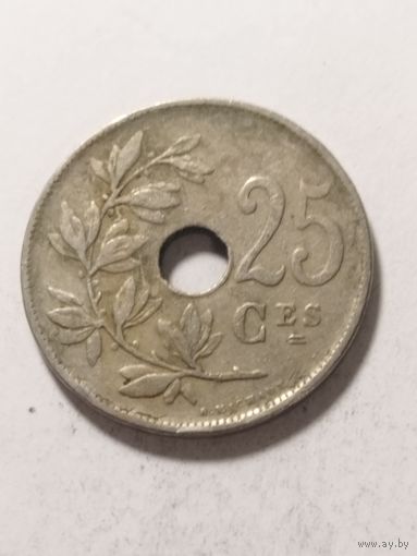 Бельгия 25 сентим 1923