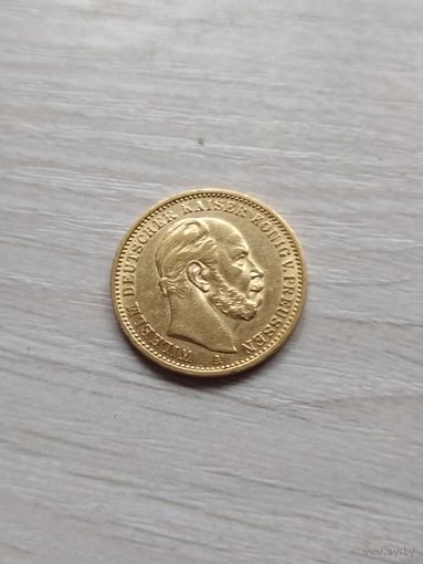 20 марок !! Пруссия Вильгельм. 1878 год!! Пруссия!!