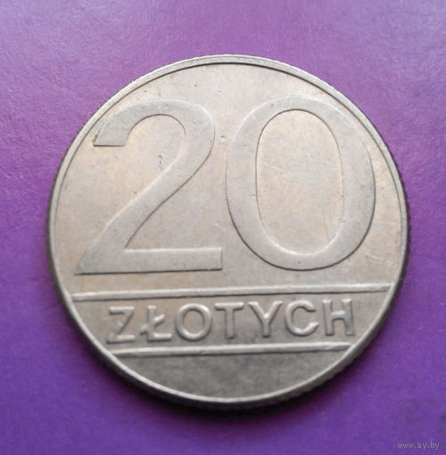 20 злотых 1989 Польша #03