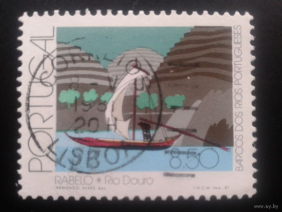 Португалия, 1981. Речной парусник