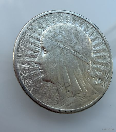 2 злотых 1934 г.  Польша.   Ядвига.  СЕРЕБРО.