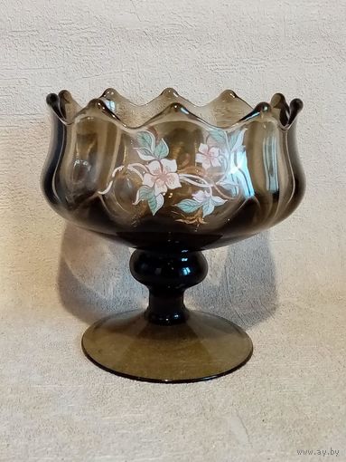 Креманка винтажная 11 см конфетница + бонус чашечка